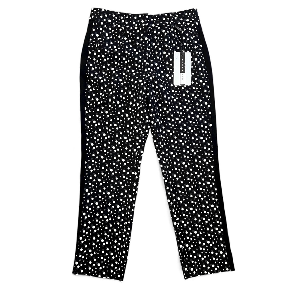 Sportmax Code Black & White Polka Dot Trousers Pants New Workwear Office